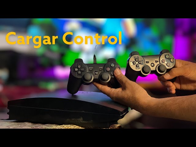 This is how to load a PS3 controller onto the console