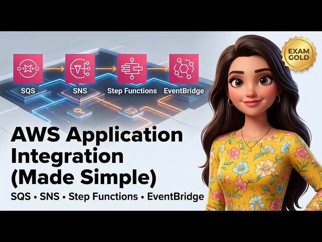 AWS Application Integration Explained | SNS vs SQS vs Step Functions