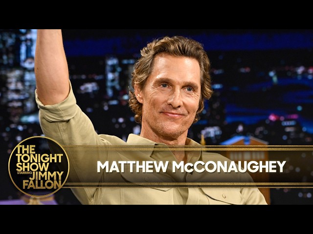 Matthew McConaughey Compares Meeting Pope Leo XIV to Writing an Oscars Speech | The Tonight Show