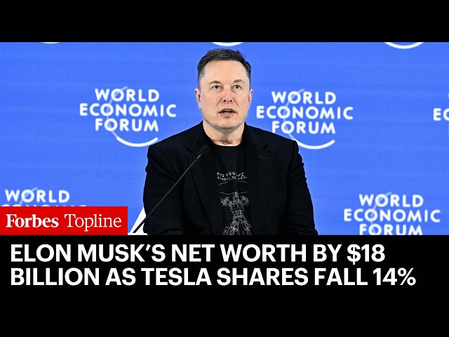 Tesla’s Worst Day In A Year Cuts Elon Musk’s Net Worth By $18 Billion