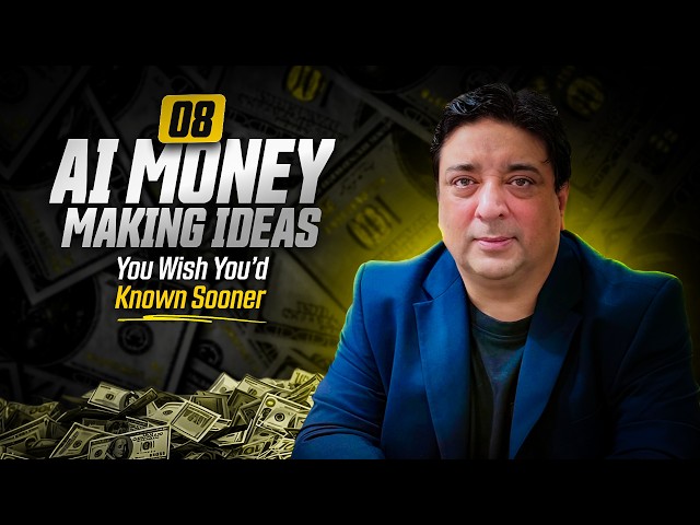 8 AI Money Making Ideas | You Wish You Knew Sooner