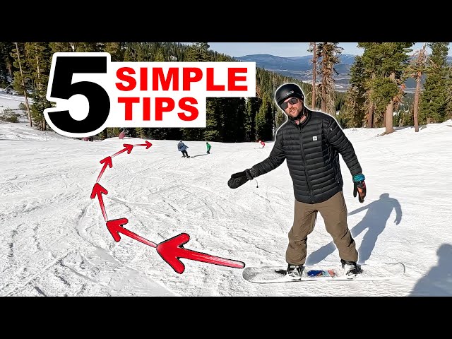 5 Simple Tips For Your First Snowboard Turn