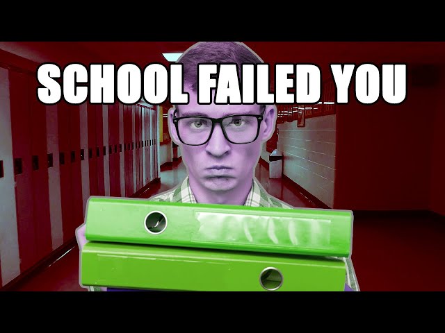 What your school never taught you, and why they never will