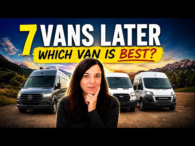 Which Van Is ACTUALLY Best? (Sprinter vs Transit vs Promaster)