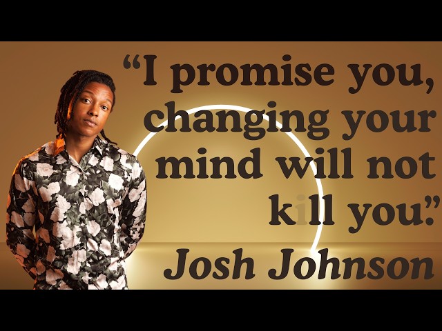 RARE! 😱 Josh Johnson Gives Impromptu Speech About AI and Algorithms during set in Rochester, NY