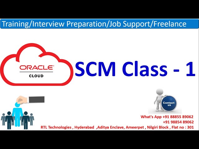 Oracle Fusion Cloud SCM Training Class-1(Cloud Project Discussion)Training & Placement+91 8885589062