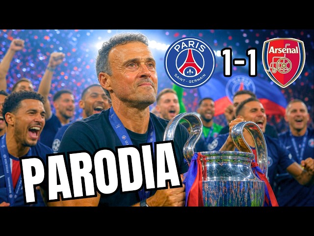 Canción PSG vs Arsenal 1-1 (4-3) | Campeón UCL 2026 (Parodia)
