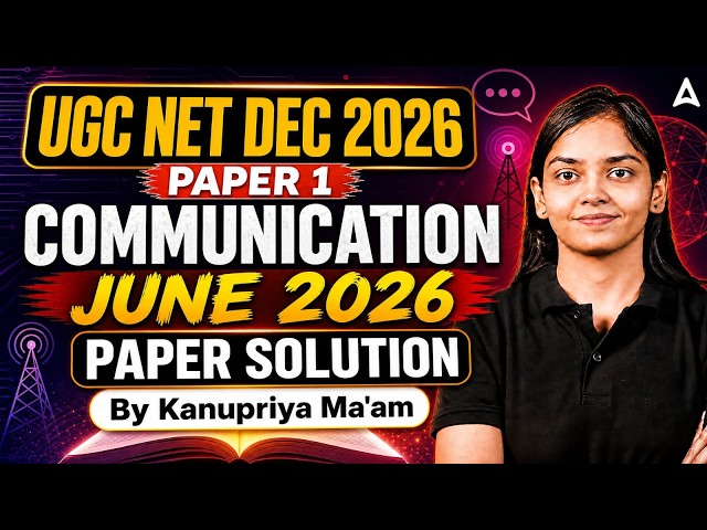 UGC NET Paper 1 | UGC NET Paper 1 Communication All Shift Questions Solution By Kanupriya Mam