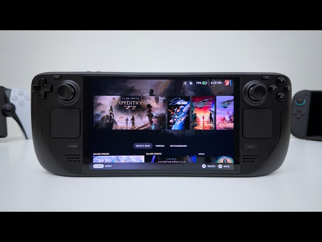 My FIRST Steam Deck as a Console Gamer!