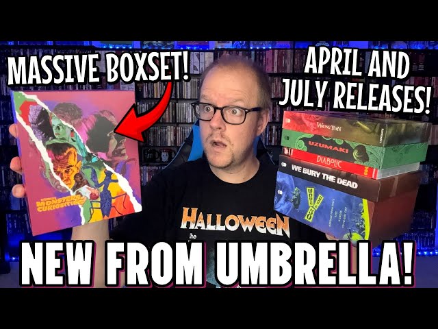 The ULTIMATE Bluray Boxset RELEASE From Umbrella Entertainment! | April And JULY Titles Unboxed!