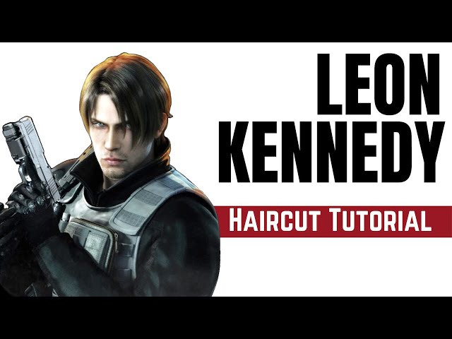 Leon Kennedy Resident Evil Haircut Tutorial - TheSalonGuy