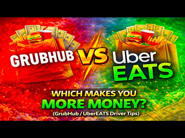 UberEATS vs GrubHub - Which makes you more money? (UberEATS / GrubHub Driver Tips)