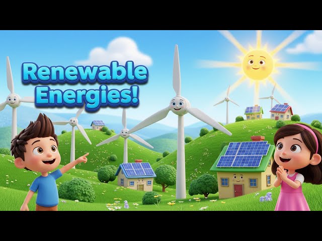 What is Renewable Energy? ☀️ Solar, Wind & More Explained!