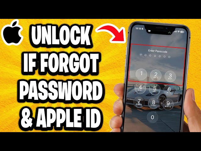 How To Unlock iPhone If Forgot Password And Apple ID