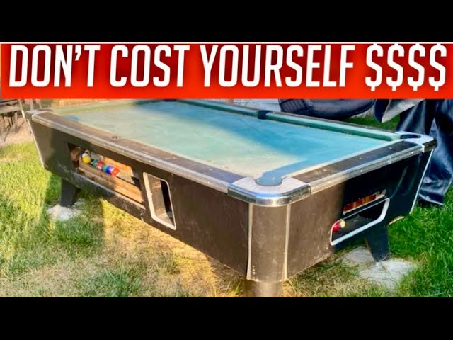 Tips for Buying A Used Pool Table!
