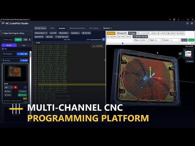 NC CodePilot Studio - Multi-Channel CNC Programming and Execution Intelligence Platform