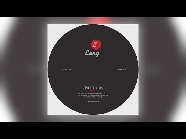 Apiento & Co - She Walks (Original Mix) [Audio]