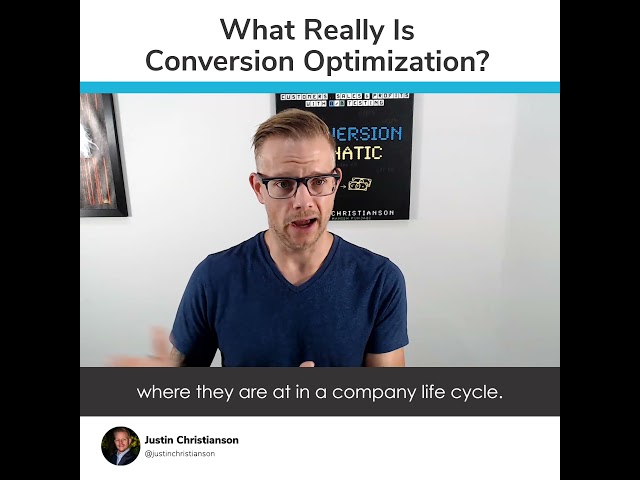 What Really Is Conversion Optimization