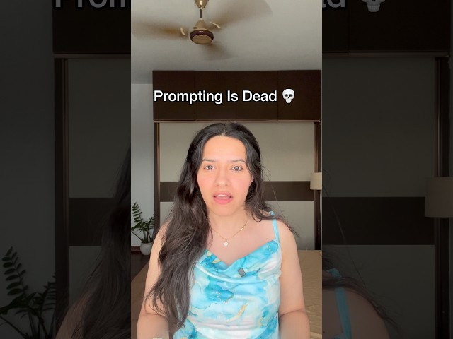 Prompting is Dead 💀