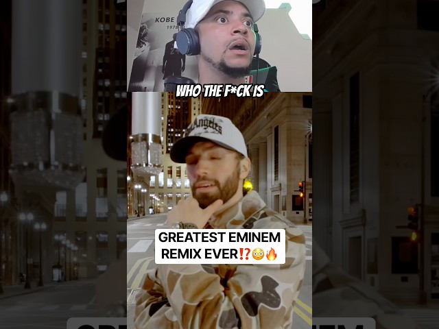 Reacting to the FASTEST Eminem remix EVER‼️😳🔥 #reaction #eminem #rap #lyricist #gawne #godzilla