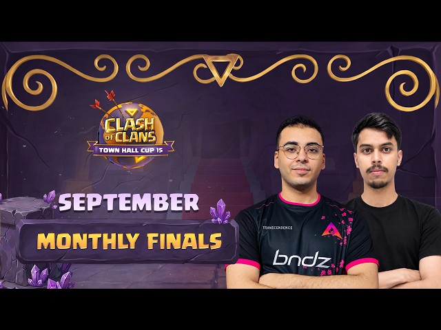Town Hall Cups - TH15 September Monthly Finals | Clash of Clans