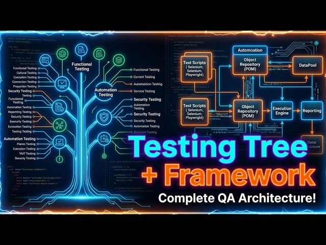 Complete Software Testing Structure & Automation Framework Basics