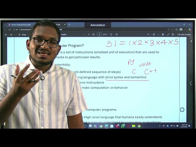 Programming | Week 01 I Part 01