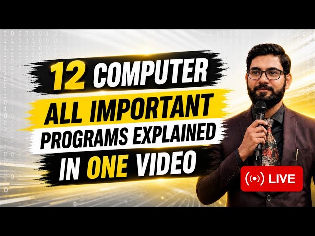2nd year computer all c programs in one video explained