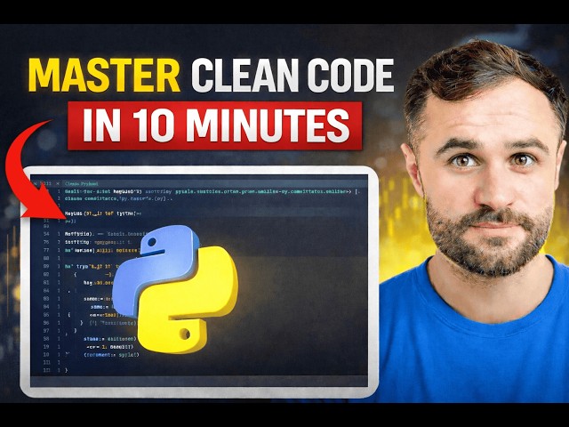 Write Clean Python Code: From Messy to Readable & Maintainable
