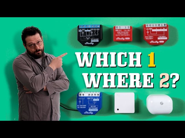 Shelly Smart Home: Relays - Selection and Installation
