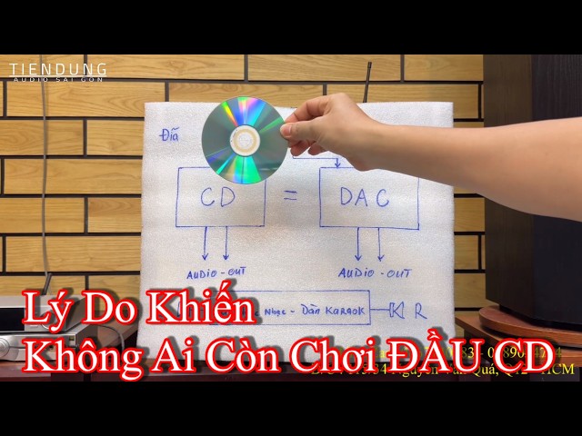 NGUYÊN NHÂN KHIẾN KHÔNG AI CÒN CHƠI ĐẦU CD - Chia sẻ từ Tiến Dũng audio Sài Gòn