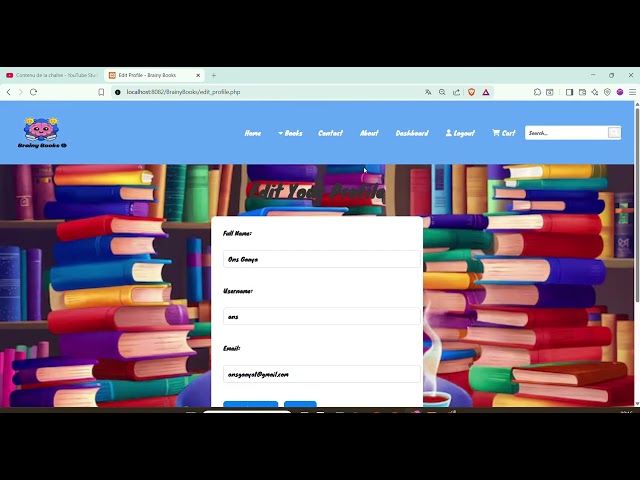 BrainyBooks — E-commerce de livres | PHP MVC + MySQL (catalogue, panier, admin)