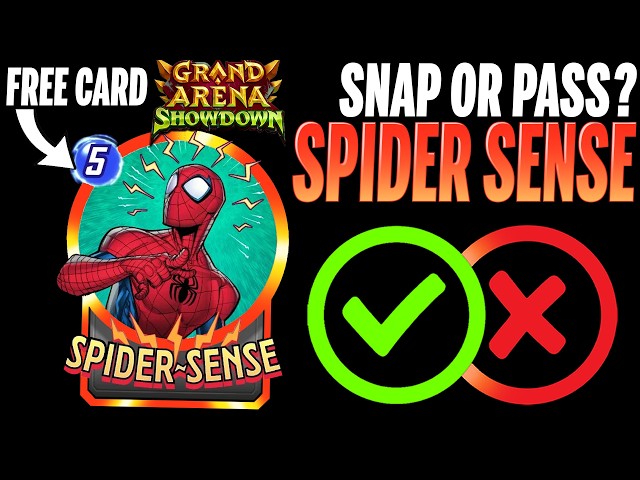 SPIDER SENSE ‼️ Details & Mechanics | Snap or Pass | Marvel Snap