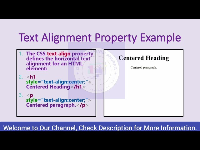 HTML Text Alignment Attribute Explanation | HTML Text Alignment Attribute | HTML5 Course 2026