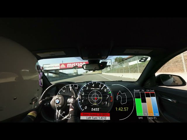 F87 BMW M2 Laguna Seca 1:42.9