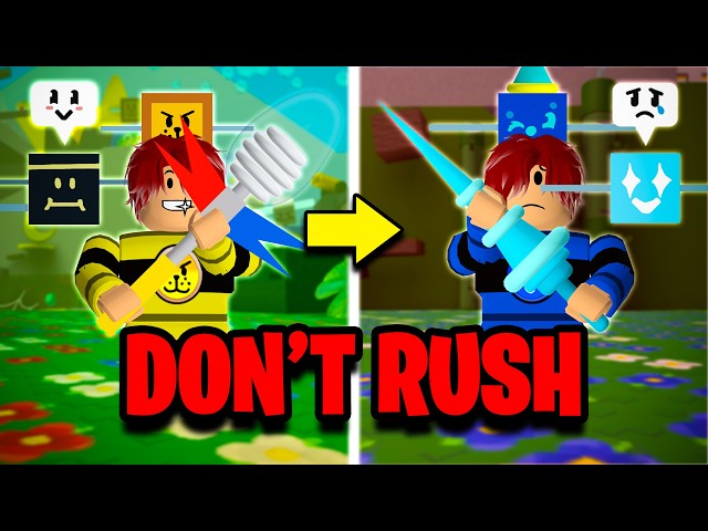 Why Rushing to Late-Game RUINS Your Progress | Bee Swarm Simulator