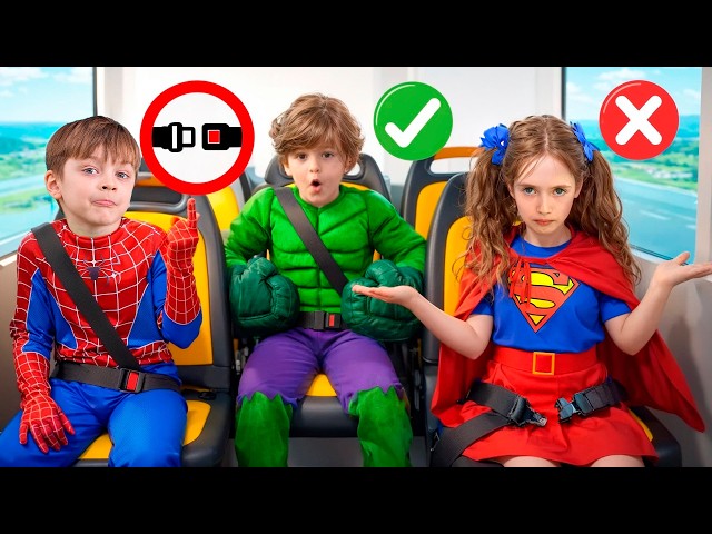 Kids Turn Into Superheroes in the Superhero Bus Adventures
