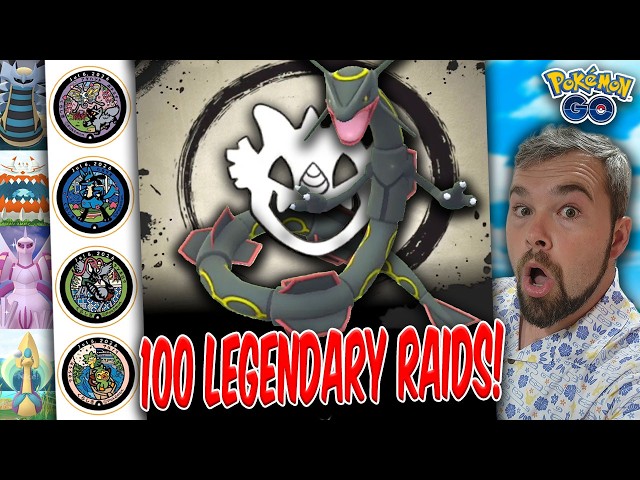 100 Road To Legends Legendary Raids & THIS Is What We Got! (Pokémon GO)
