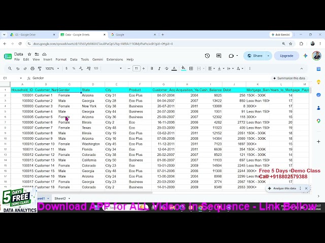 Day-9 Google Sheet Qurey Formulas