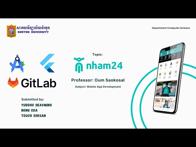 Clone UX/UI App Nham24 | Mobile Development | Flutter Project | GitLab