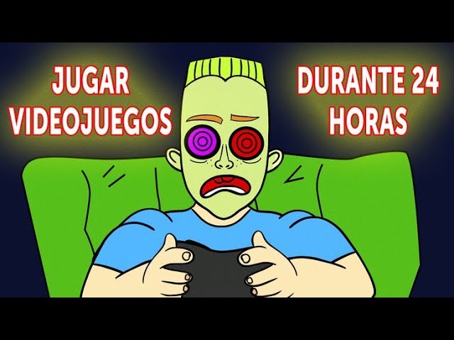 Qué ocurriría si jugaras videojuegos por 1 día sin parar
