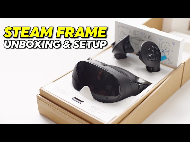 Steam Frame Unboxing & Setup. Official Guide!