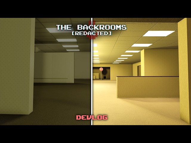 I Made My Level 0 GOOD in Roblox [BACKROOMS REDACTED DEVLOG]