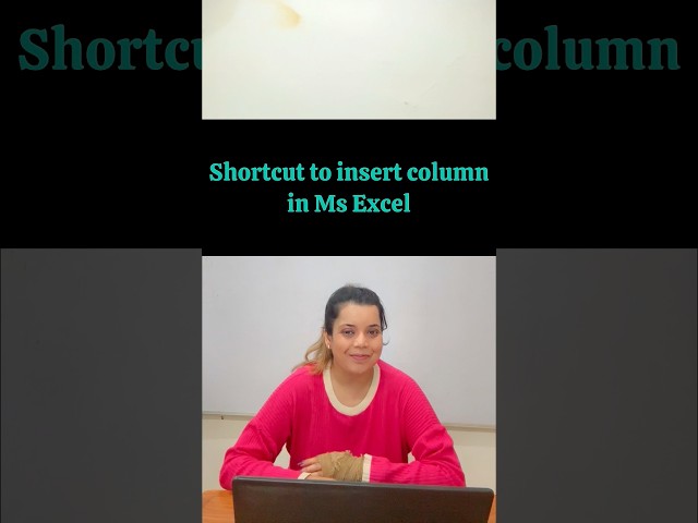 Insert column in Ms Excel #revavig #computer  #exceltutorial  #tricks #computertips #exceltutorial
