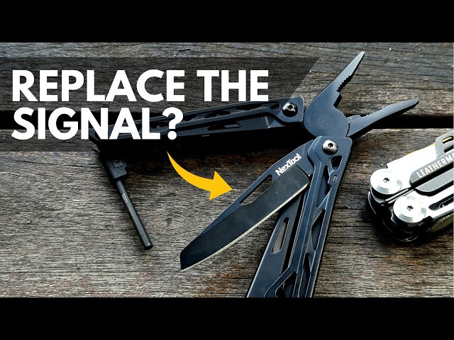 An Alternative to the Leatherman Signal? | Nextool Black Knight