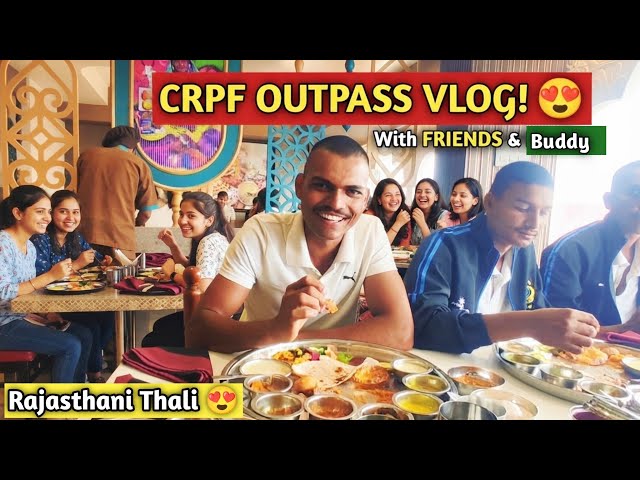 Finally, a CRPF Outpass! 🤩 Out and About After So Long | Food, Fun & Exploration Vlog #sscgd #crpf