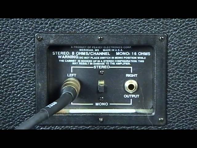 Half Stack Mono Connection