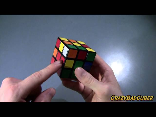 How To Solve A 3X3 Rubiks Cube For Beginners - Second Layer Edges