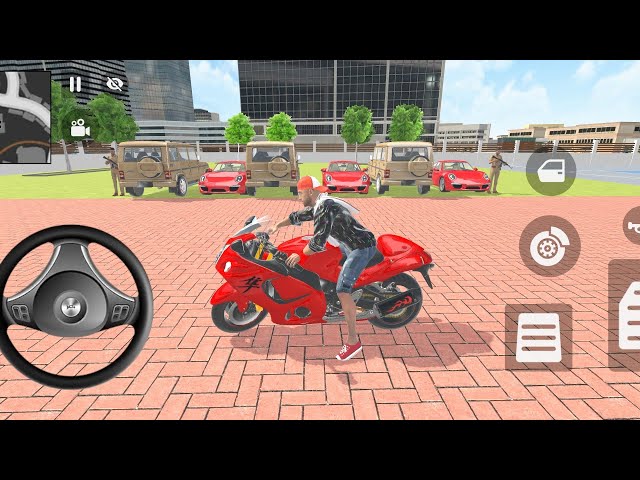 🎮 Franklin order by 3️⃣ super car and 3️⃣ Jeep in Indian 🇮🇳 bike theft auto 💥 simulator 🎮