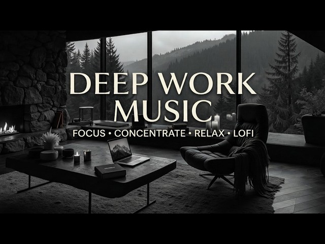 Flow State Music – Cabin Study Ambience for Focus & Deep Work Creative Sessions